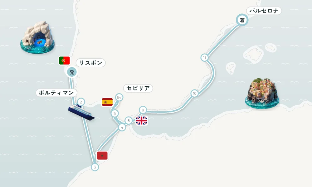 航路マップ