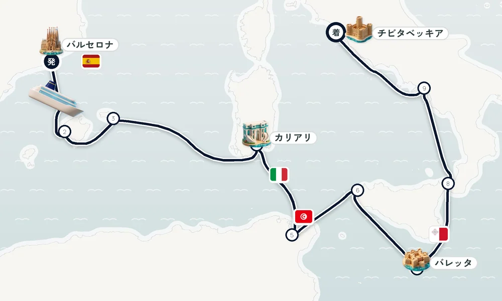 航路マップ