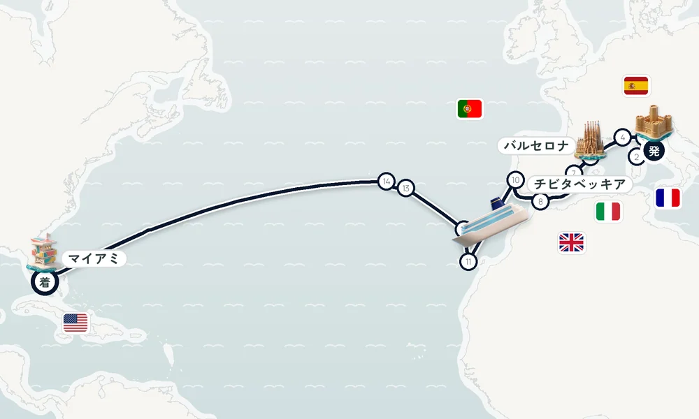 航路マップ