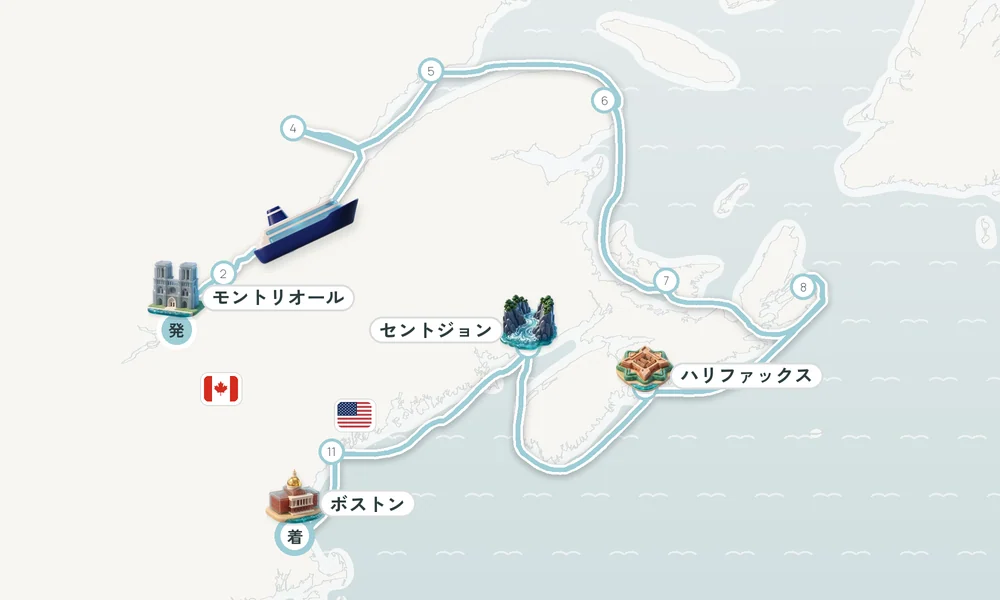 航路マップ