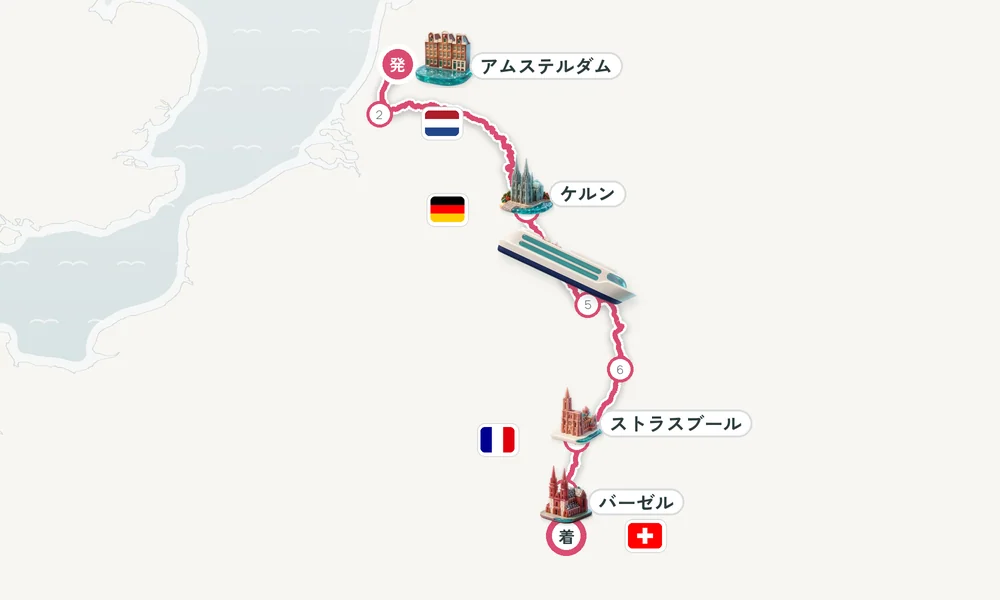 航路マップ
