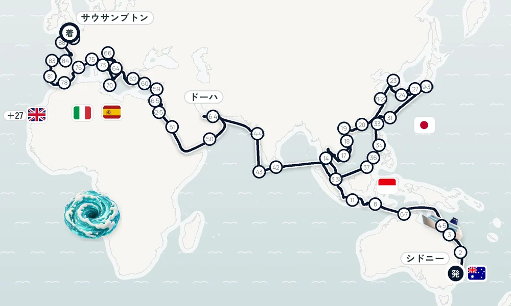 航路マップ