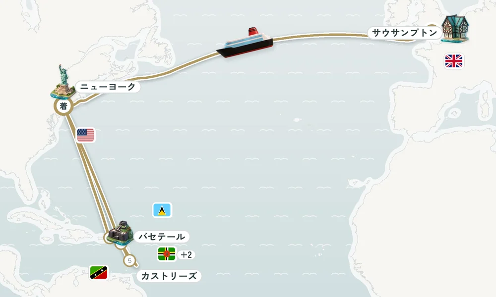 航路マップ