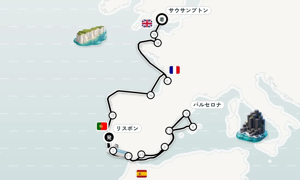 航路マップ