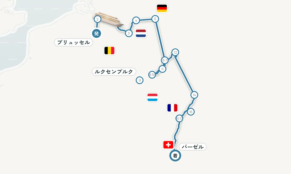 航路マップ
