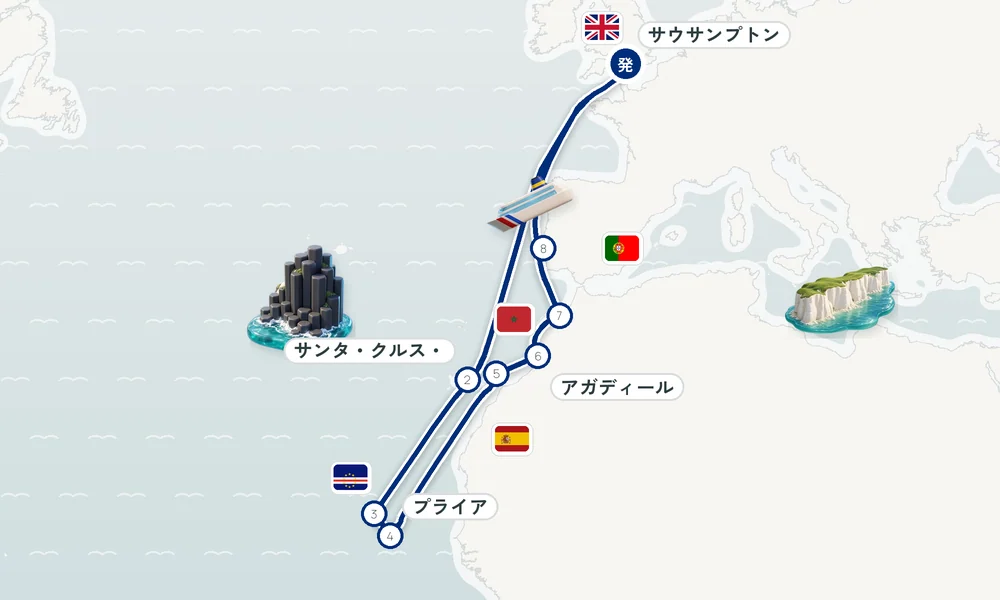 航路マップ