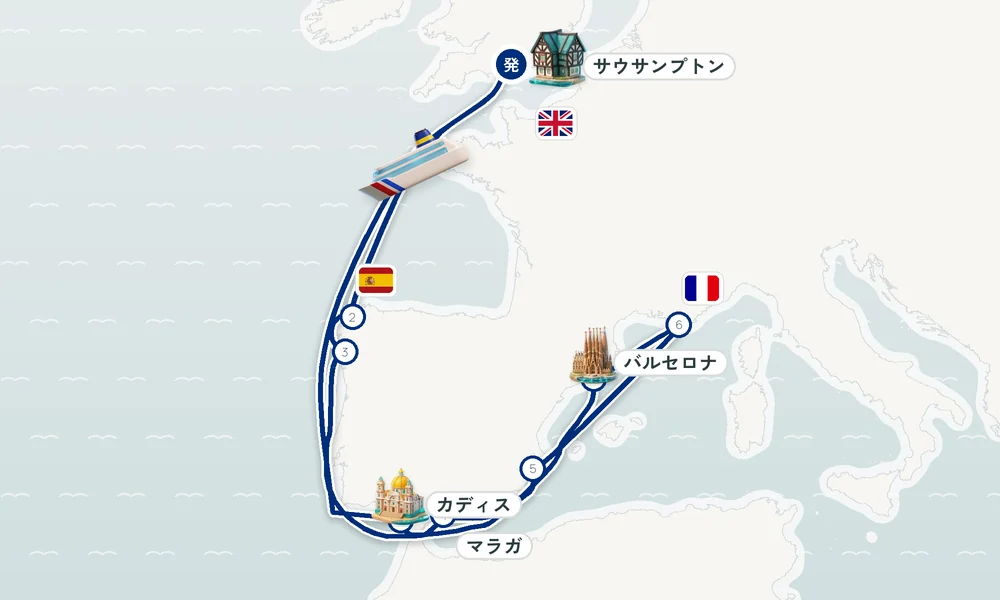 航路マップ