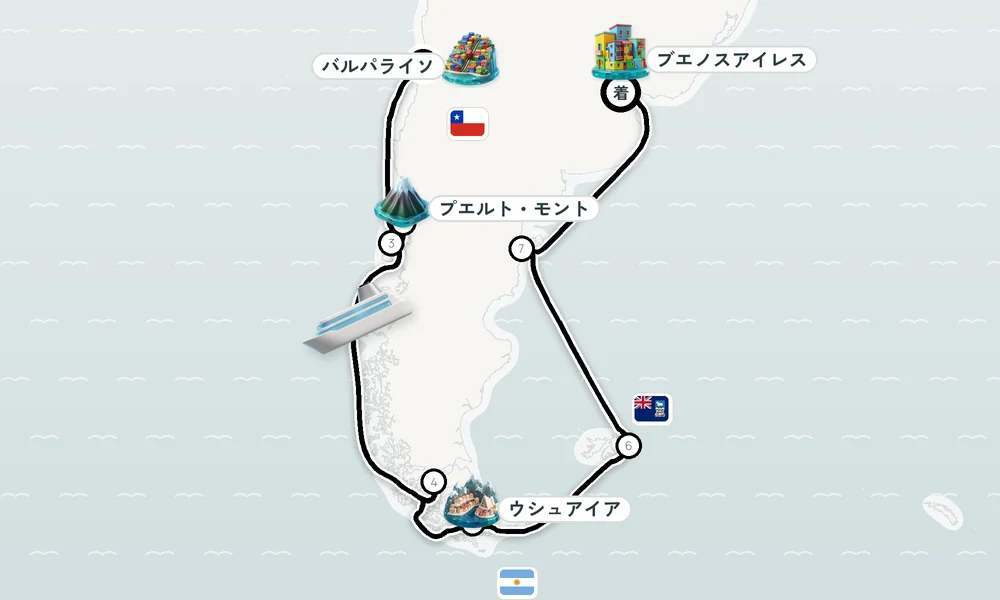 航路マップ