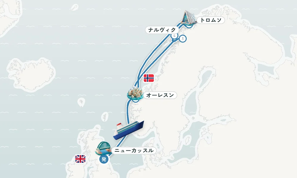 航路マップ