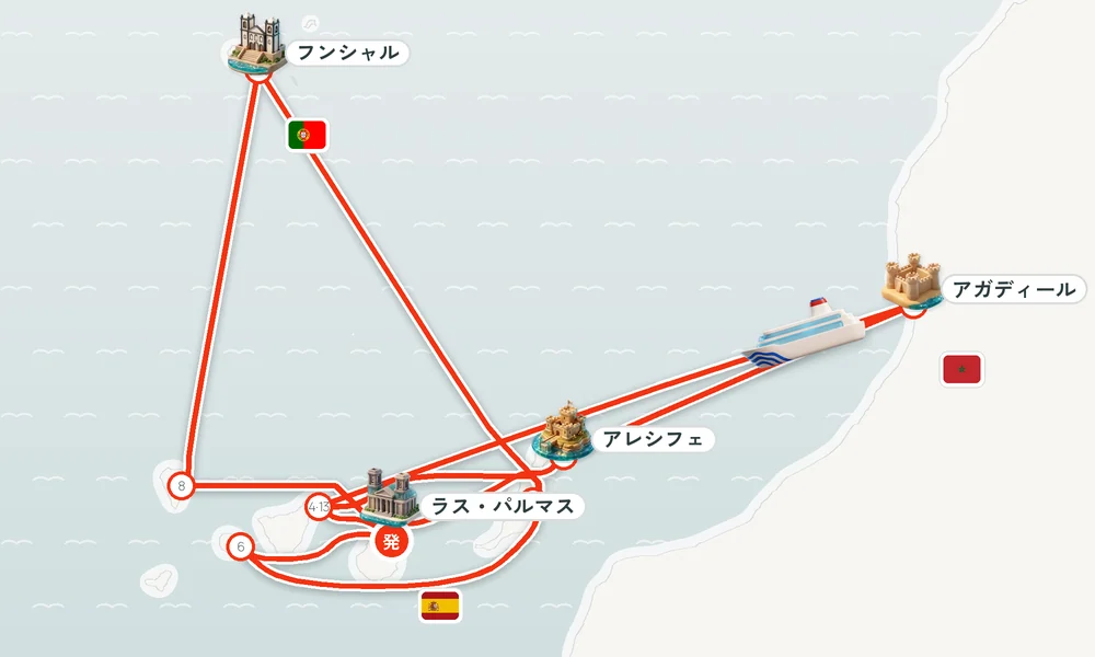 航路マップ