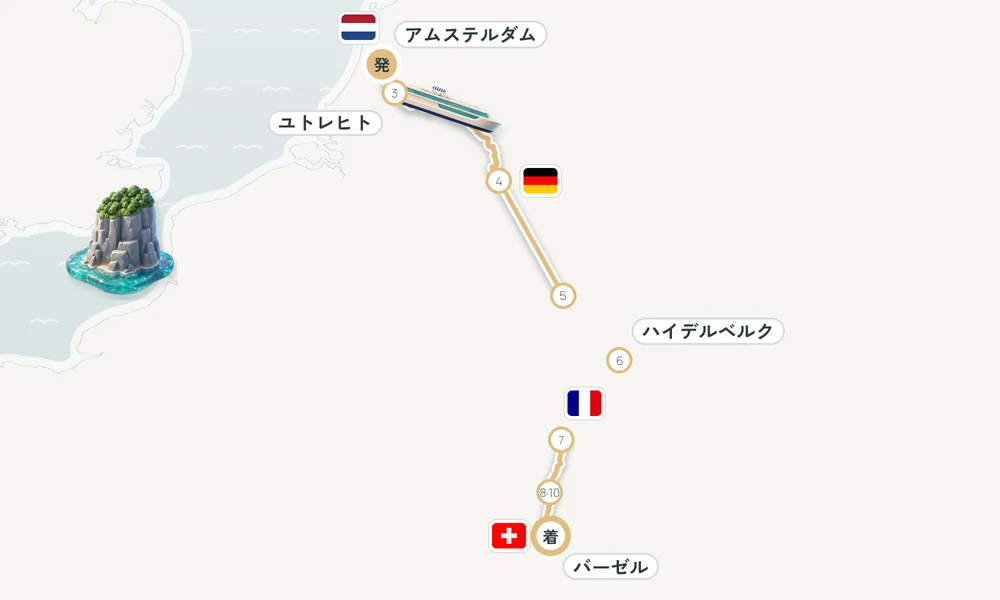 航路マップ