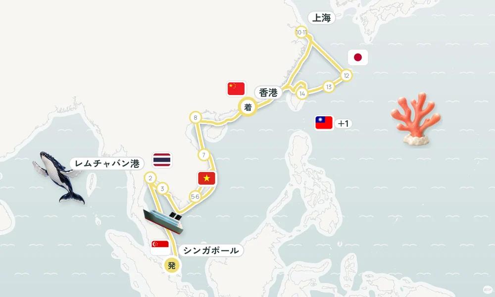 航路マップ