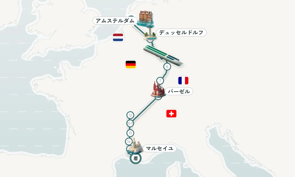 航路マップ