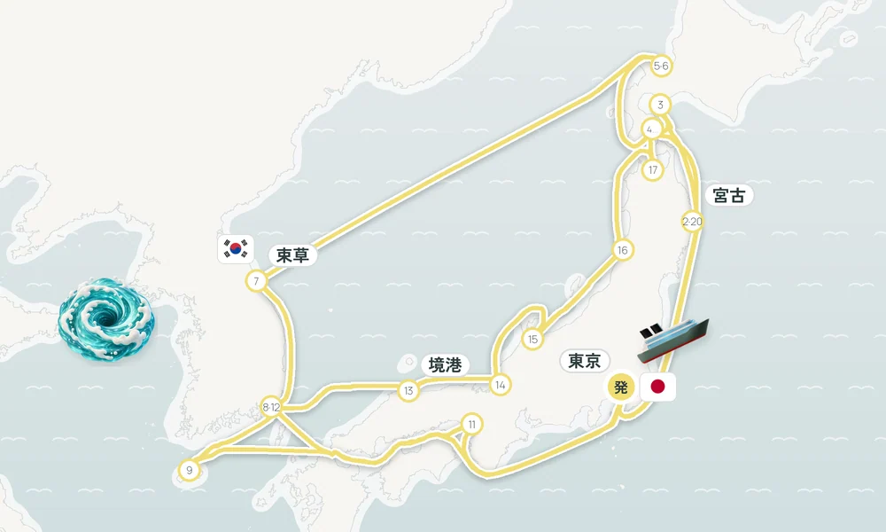 航路マップ