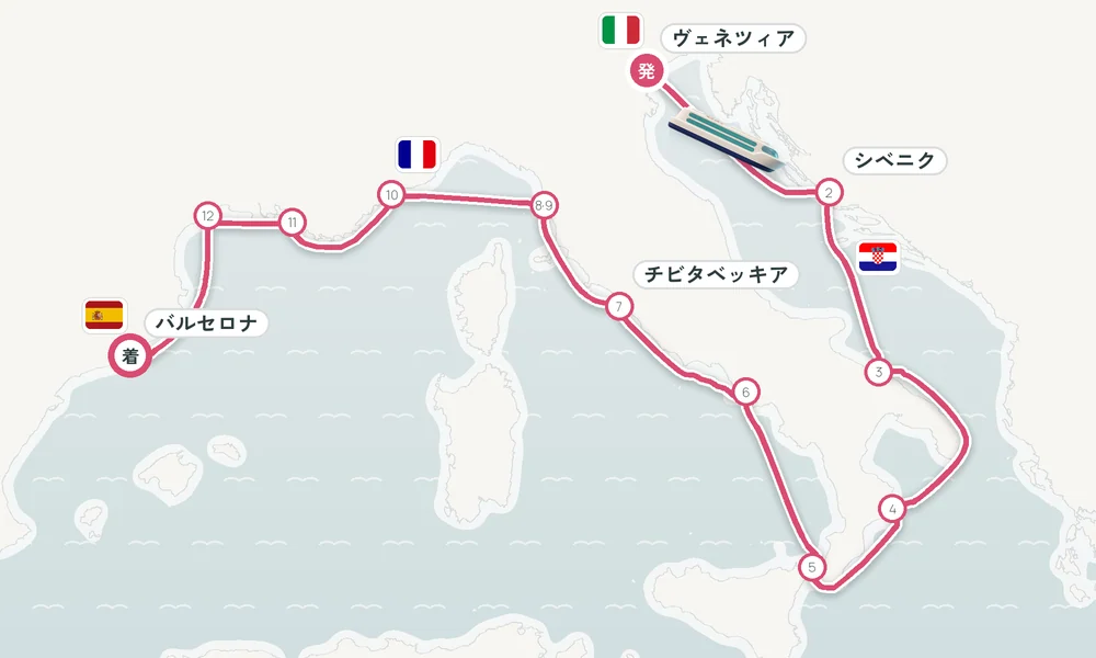 航路マップ
