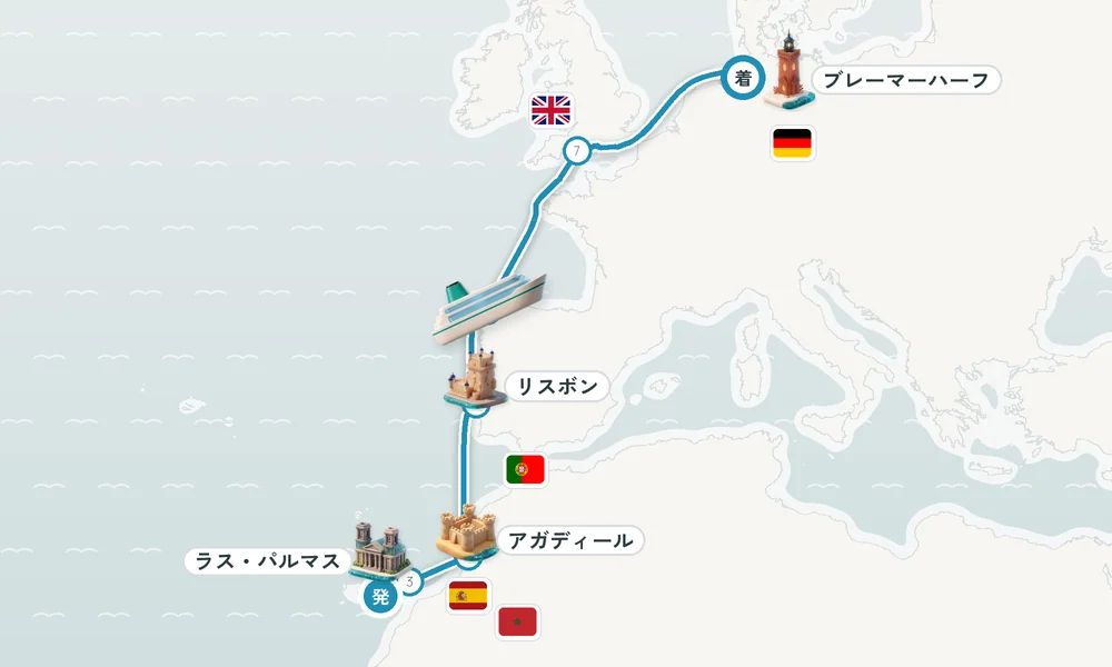 航路マップ