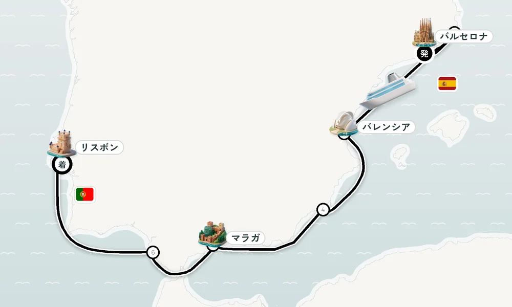 航路マップ