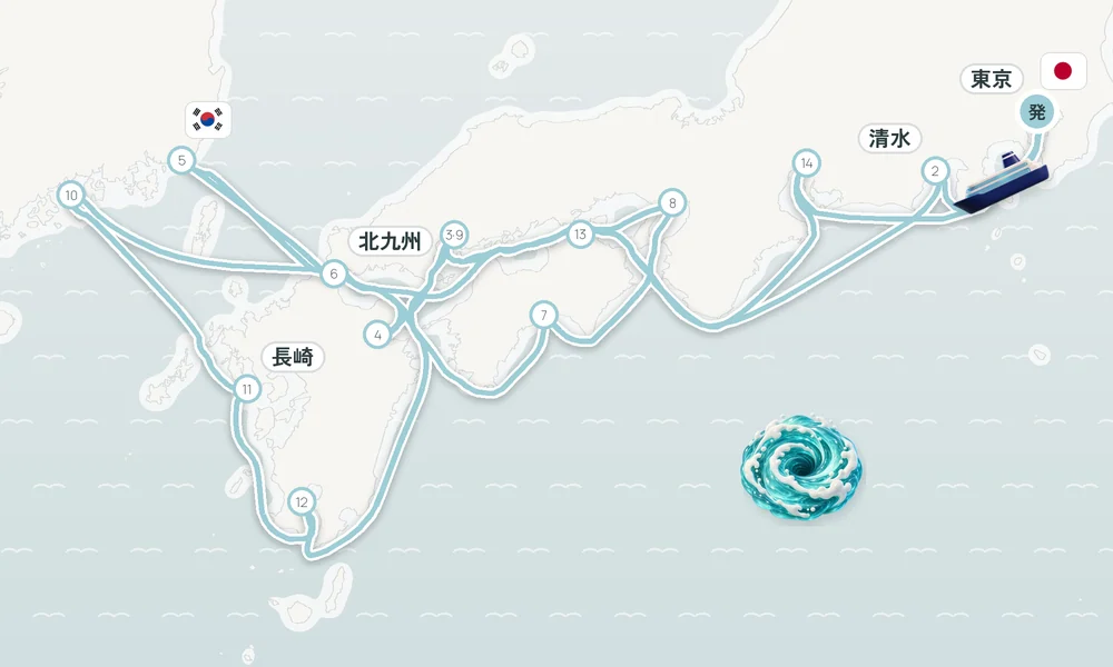 航路マップ
