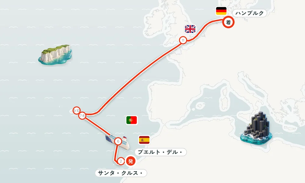 航路マップ