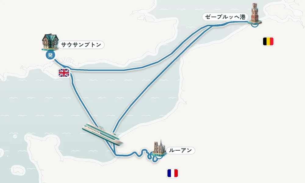航路マップ