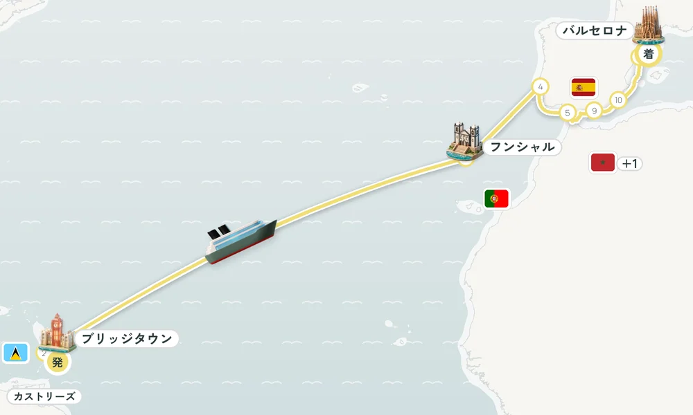 航路マップ