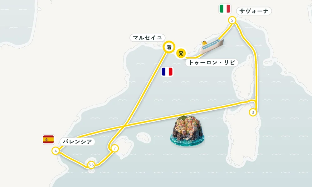 航路マップ