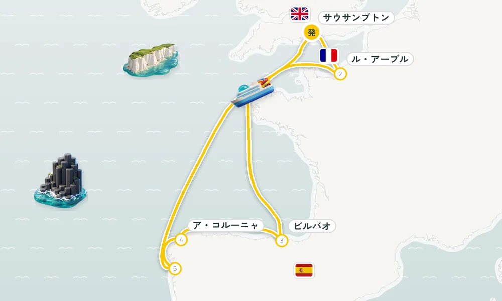 航路マップ