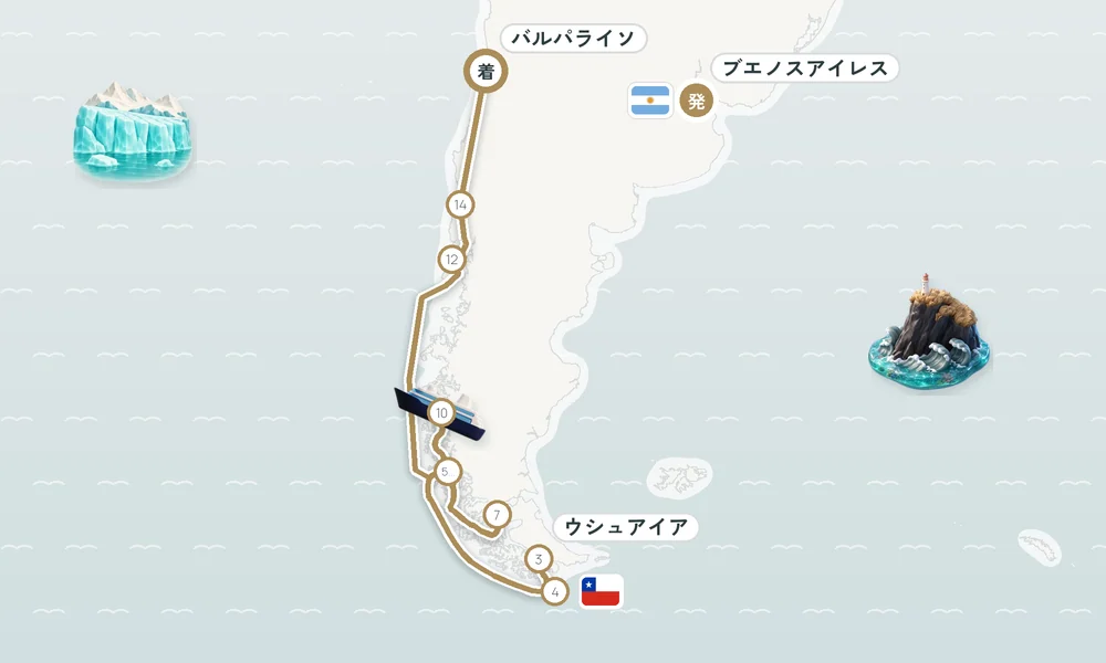 航路マップ