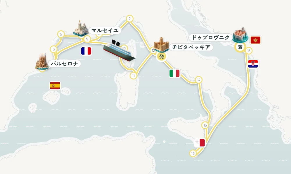 航路マップ