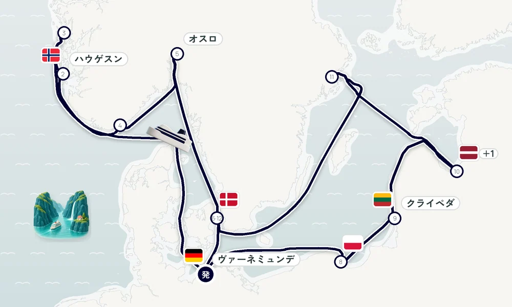 航路マップ