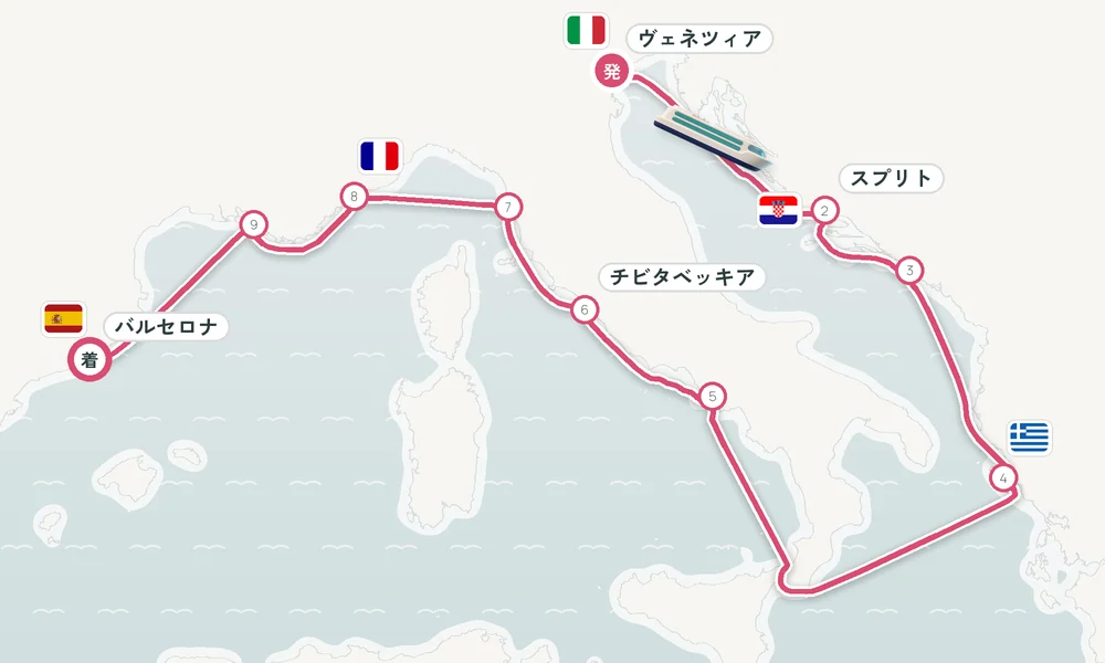 航路マップ
