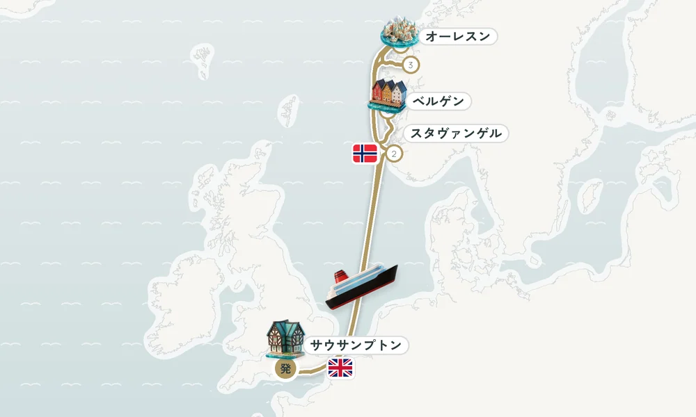 航路マップ