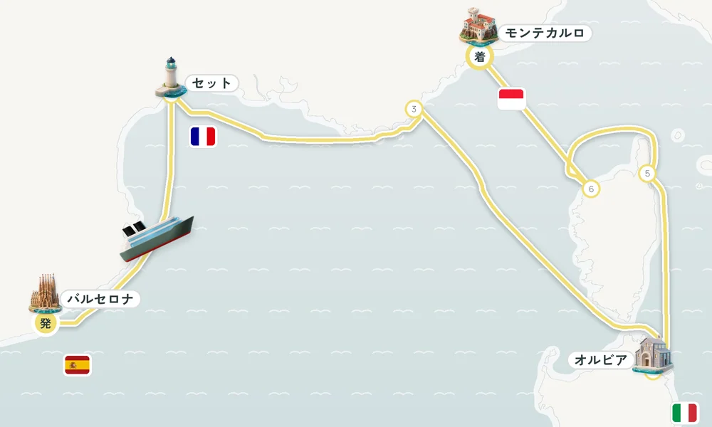 航路マップ