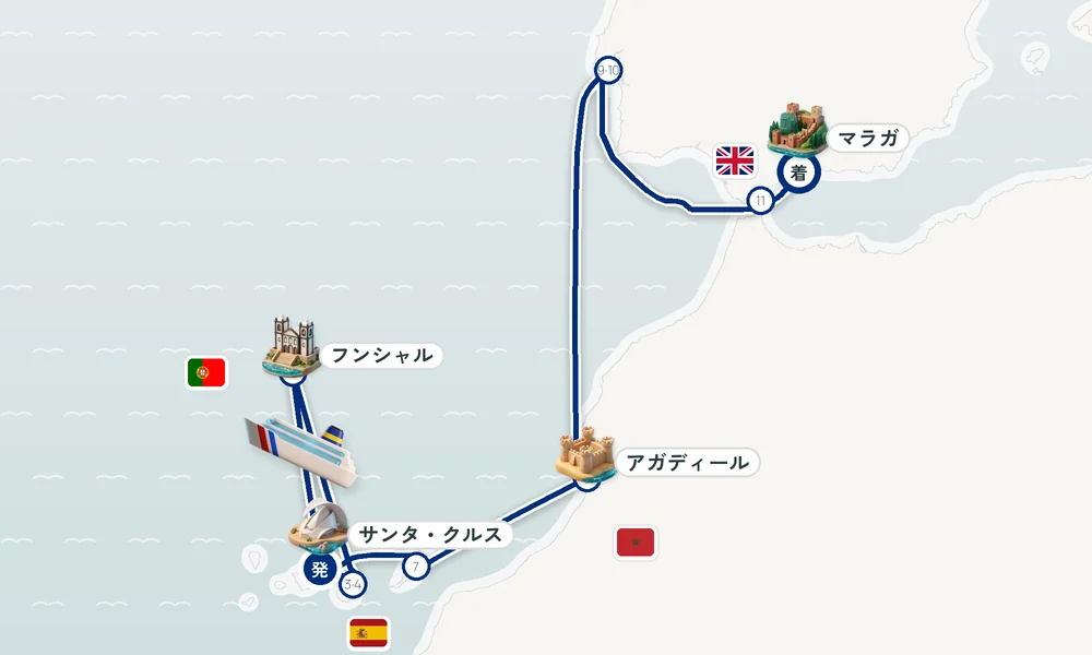 航路マップ