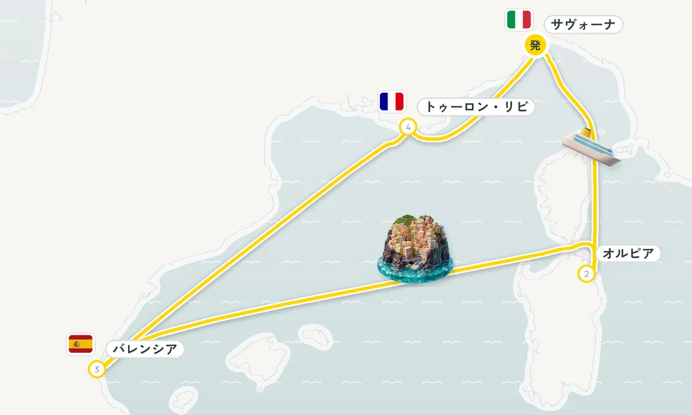 航路マップ