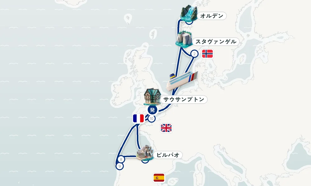 航路マップ