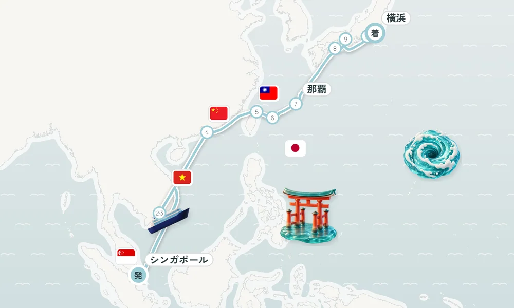 航路マップ
