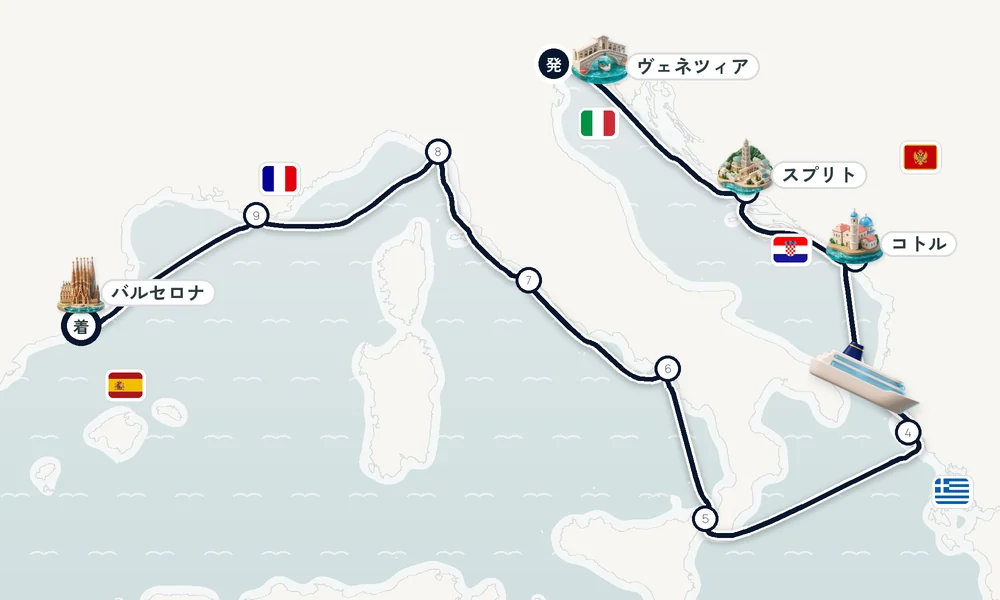 航路マップ