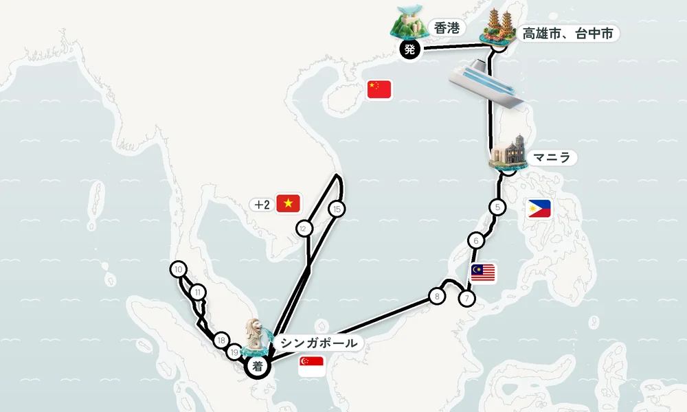航路マップ