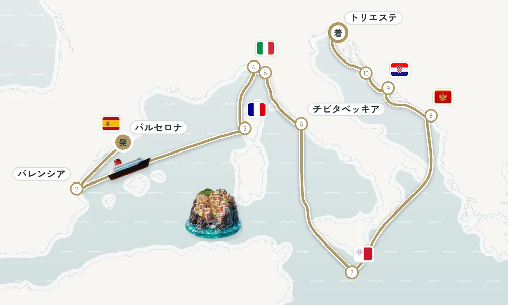 航路マップ