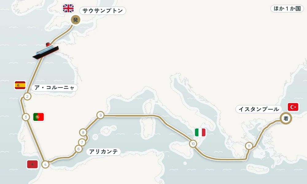 航路マップ
