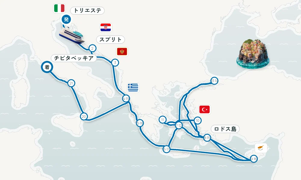 航路マップ