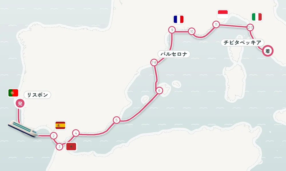 航路マップ