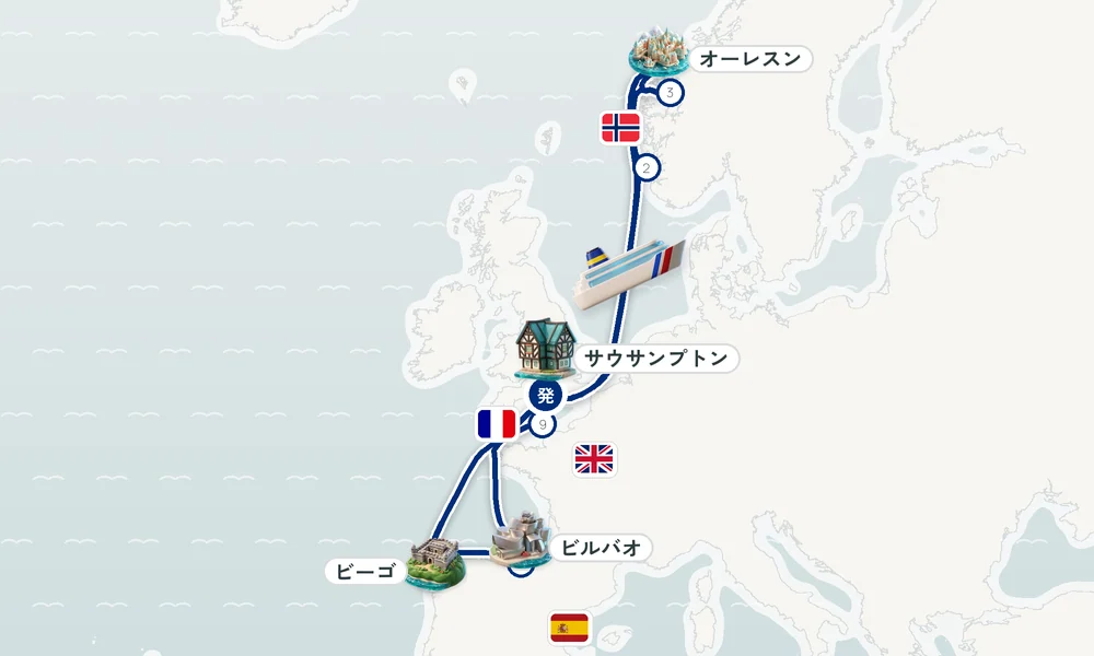 航路マップ