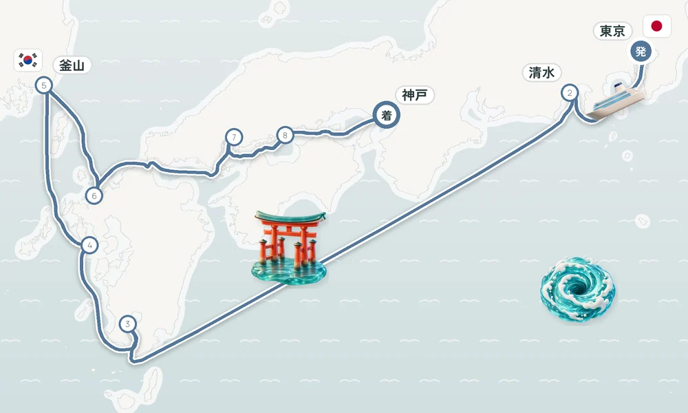 航路マップ