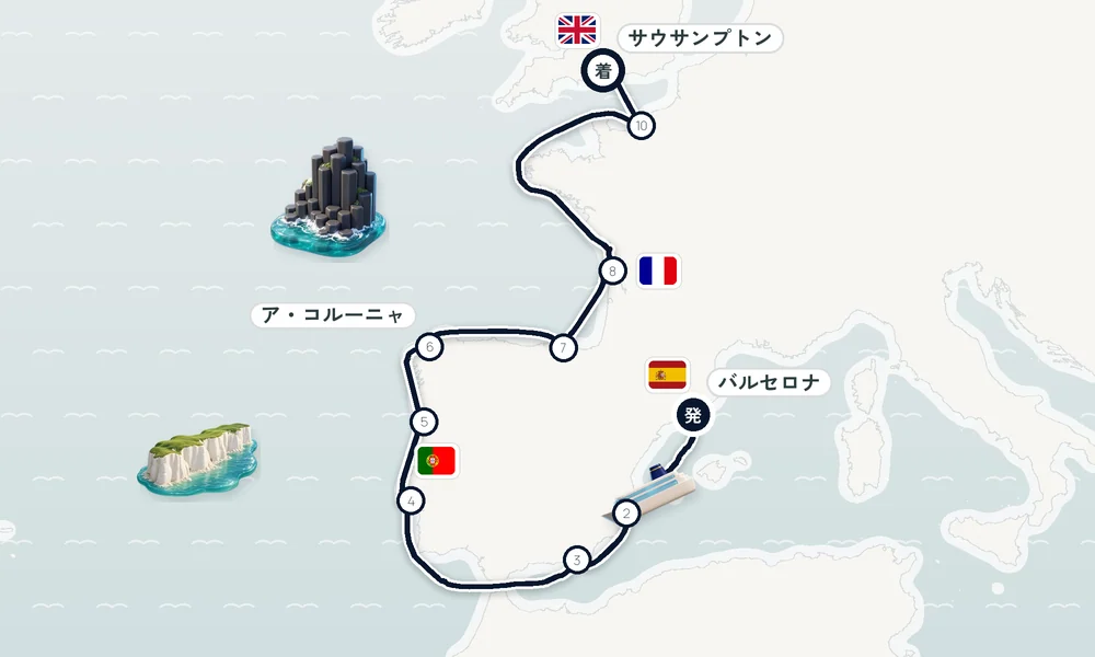 航路マップ