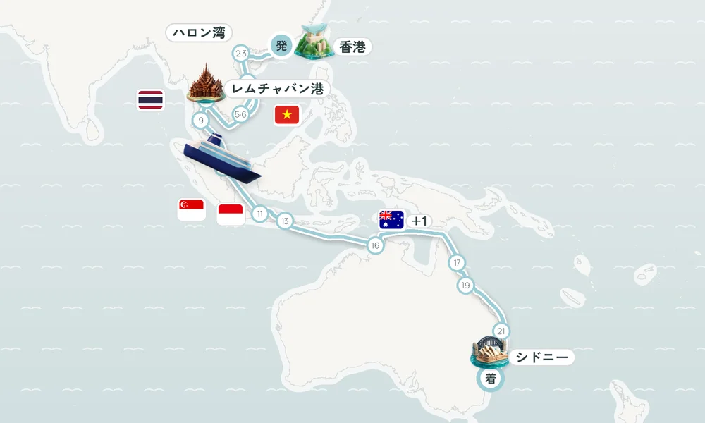 航路マップ