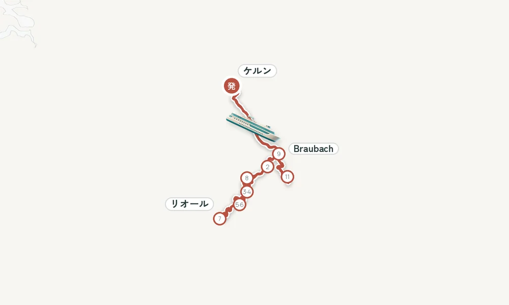 航路マップ