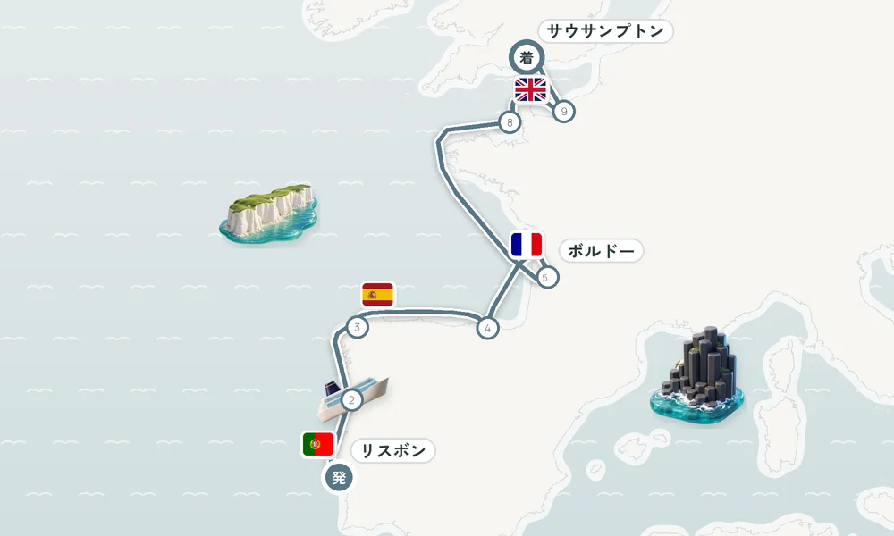 航路マップ