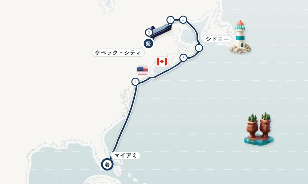 航路マップ